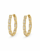 Freida Rothman Hoops - Gold