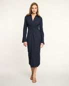 Midi McKenna Dress - Navy