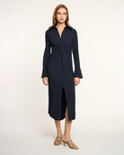Midi McKenna Dress - Navy