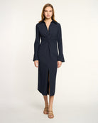Midi McKenna Dress - Navy