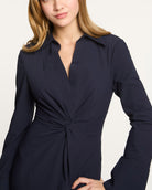 Midi McKenna Dress - Navy