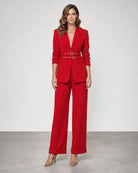 Cortina Pant - Warm Cranberry