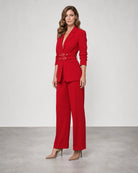 Cortina Pant - Warm Cranberry