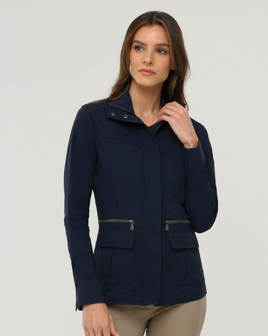 Anatomie Kenya Safari Jacket in navy