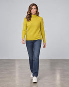 Textured Slouchy Funnel - Citrine
