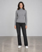 Textured Slouchy Funnel - Granite