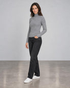 Textured Slouchy Funnel - Granite