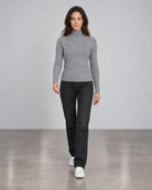 Textured Slouchy Funnel - Granite