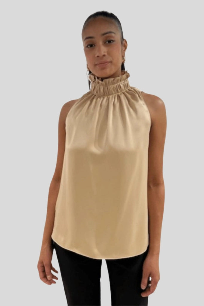 Gathered Neck Top