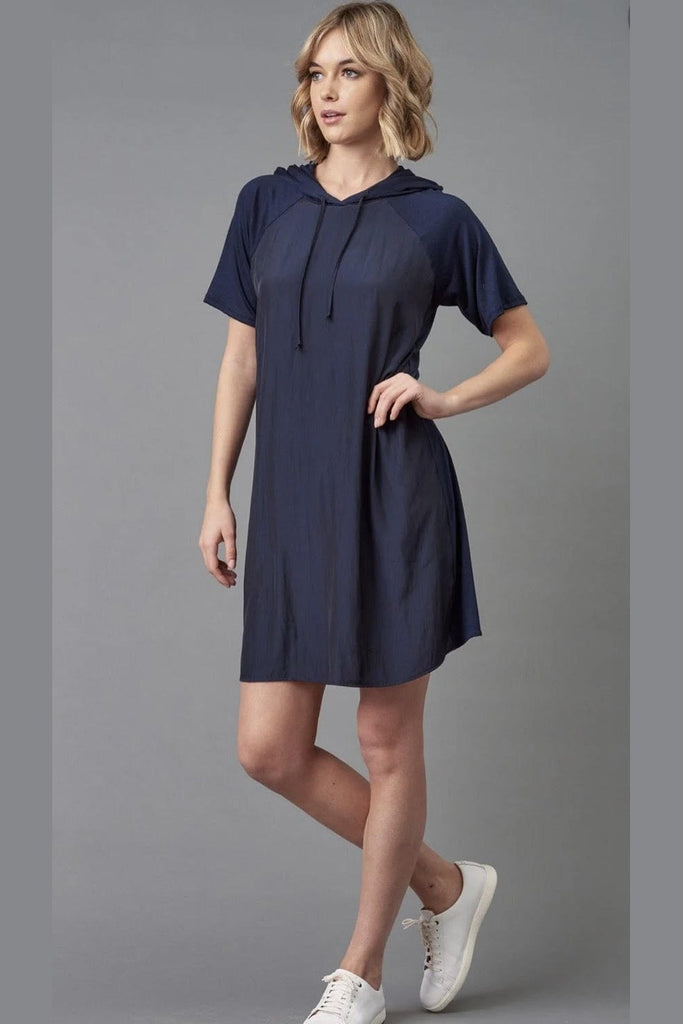 Hooded T-Shirt Dress