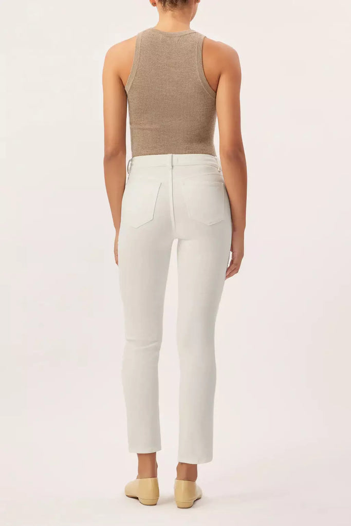 DL1961 Mara Straight Mid Rise Instasculpt Ankle