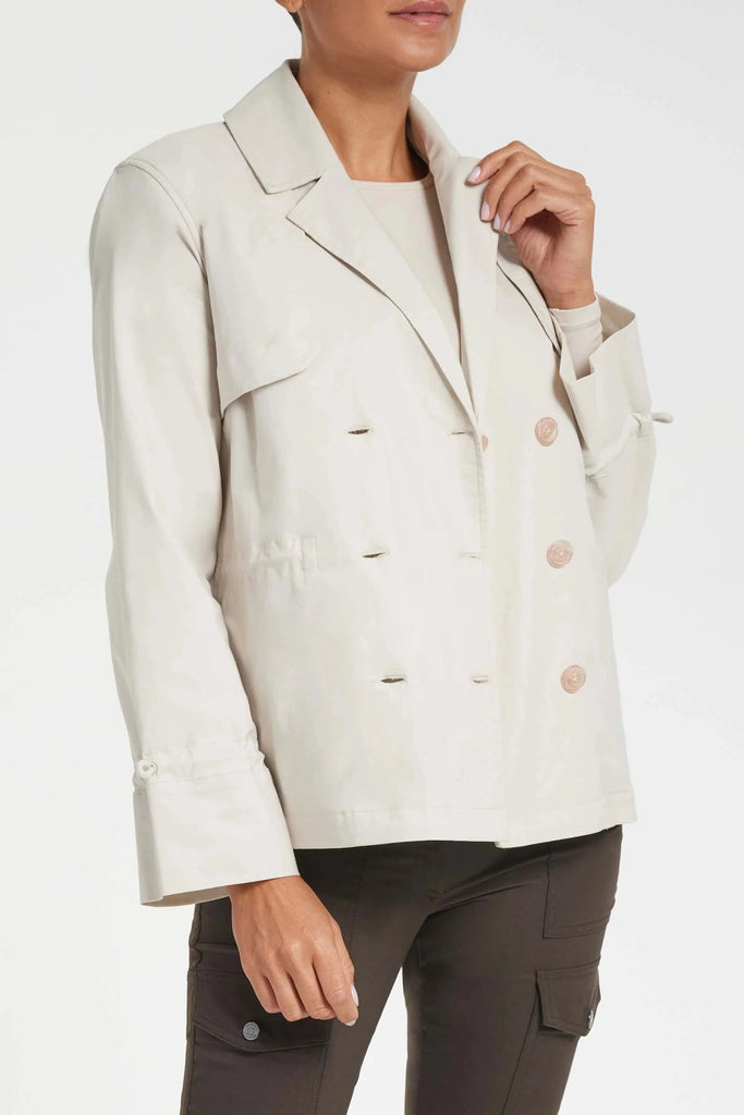 Valeria Cropped Trench