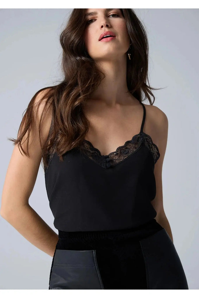 Camisole With Lace Insert
